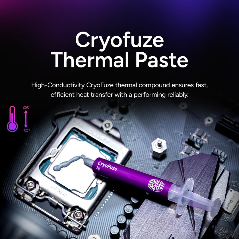 Cooler Master Hyper 212 Black Edition CPU Air Coolor, Silencio FP120 Fan, 4 CDC 2.0 Heatpipes, Anodized Gun-Metal Black, Brushed Nickel Fins for AMD Ryzen/Intel LGA1200/1151 🍁 All In One Marketplace Canada