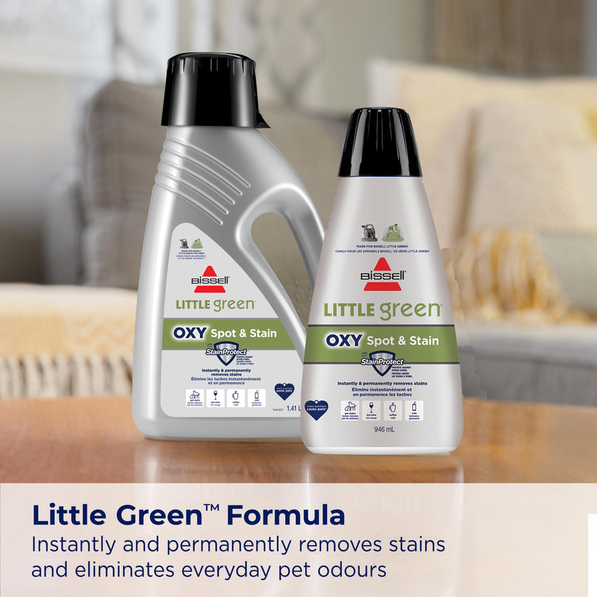 BISSELL Little Green Mini Corded Portable Carpet and Upholstery Deep Cleaner, Car Detailer, Lightest Little Green at 7 lbs, Tough Stain Tool, HydroRinse Tool, OXY Formula, 4075B 🍁 All In One Marketplace Canada