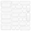 Vtopmart 25 PCS Plastic Clear Drawer Organizer, Acrylic Desk Drawer organizers, Organization and Storage for Makeup, Bathroom, Office, kitchen, Bedroom 🍁 All In One Marketplace Canada