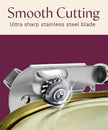 Graceliving Premium Multifunction Magnetic Manual Can Opener and Bottle Opener, Heavy Duty Stainless Steel Sharp Cutting Blade and Oversized Easy Turn Knob, Soft-Touch Handle, Kitchen Use, Mauve 🍁 All In One Marketplace Canada