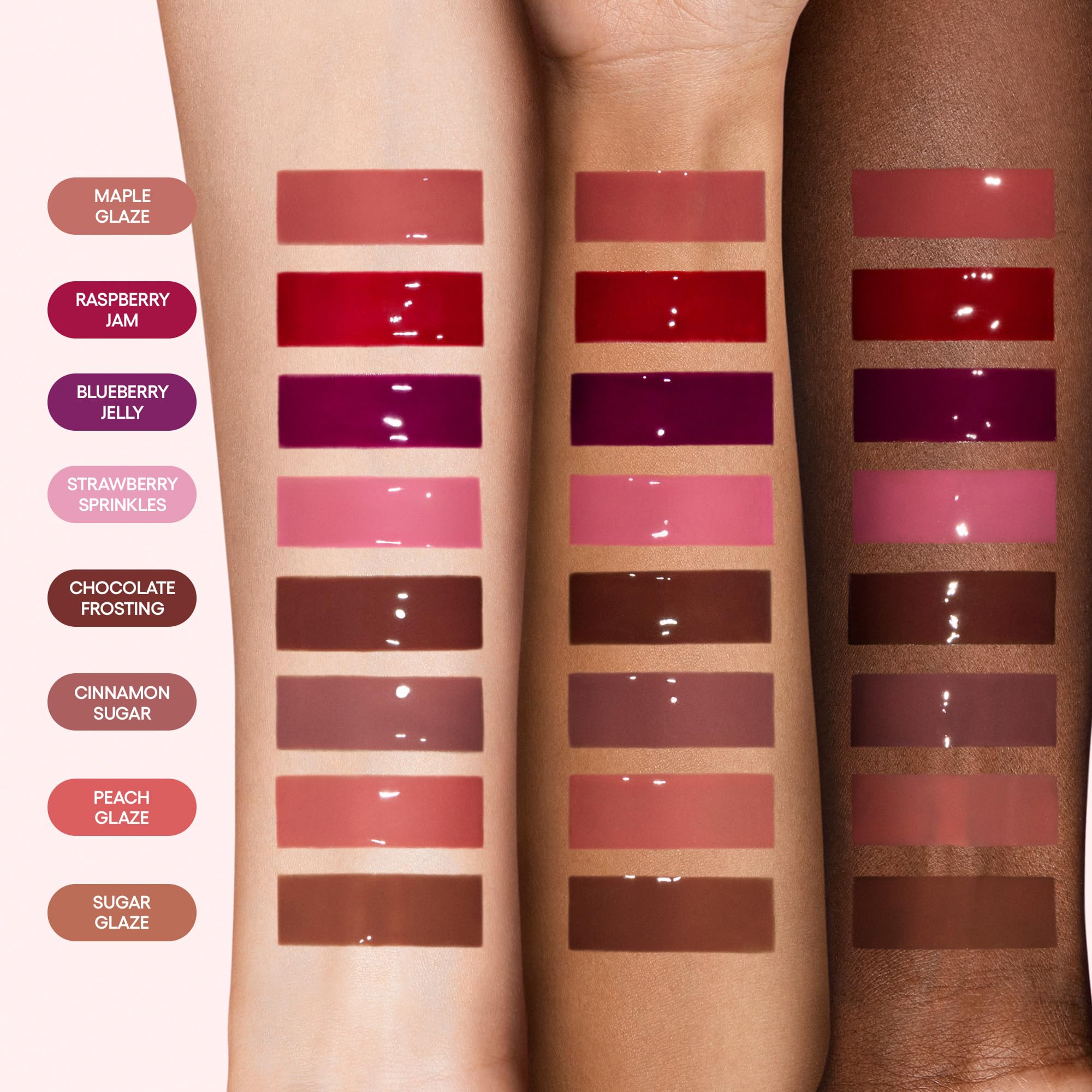 LANEIGE Glaze Craze Tinted Lip Serum, Strawberry Sprinkles: Hydrating Serum for Glossy, Nourished Lips with Plumping Polypeptides, 0.42 oz 🍁 All In One Marketplace Canada