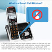 AT&T BL102-2 DECT 6.0 2-Handset Cordless Phone for Home with Answering Machine, Call Blocking, Caller ID Announcer, Audio Assist, Intercom, and Unsurpassed Range, Silver/Black 🍁 All In One Marketplace Canada