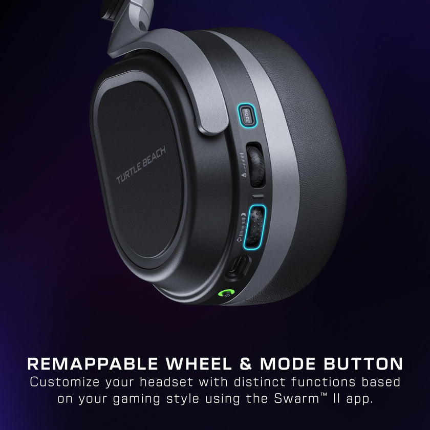Turtle Beach Stealth 700 Wireless Multiplatform Gaming Headset for Xbox Series X|S, Xbox One, PC, PS5, PS4, & Mobile – 60mm Speakers, A.I. Noise-Cancelling Mic, Bluetooth, 80-Hr Battery – Black 🍁 All In One Marketplace Canada