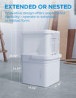 Midea Cube 20 Pint Dehumidifier for Basement and Rooms at Home for up to 1,500 Sq. Ft., Smart Control, Works with Alexa (White), Drain Hose Included, ENERGY STAR 2025 🍁 All In One Marketplace Canada