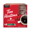 Tim Hortons Dark Roast Coffee, Single Serve Keurig K-Cup Pods, 48 Count 🍁 All In One Marketplace Canada