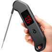 Professional Digital Meat Thermometer, 1 Sec Instant Read, ±0.5℉ Accuracy NIST&NSF Certified Food Thermometer, Auto-Rotate Bright LED Screen, Highly Waterproof Cooking Thermometer for Grill BBQ, Black 🍁 All In One Marketplace Canada