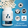 ATP LAB - Synermag 90 Capsules 90-Day Supply - High potency Magnesium Bisglycinate, Malate, Taurine & Vitamin B6 - Bone Health Supplement - Muscle Health & Teeth Health 🍁 All In One Marketplace Canada