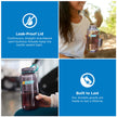 Nalgene Sustain Tritan BPA-Free Water Bottle Made with Material Derived from 50% Plastic Waste, 32 OZ, Wide Mouth, Aubergine 🍁 All In One Marketplace Canada