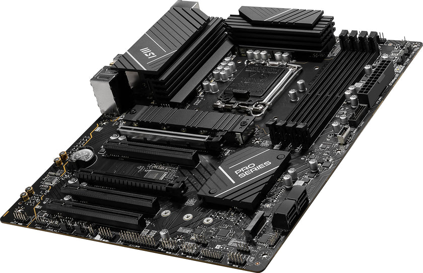 MSI PRO B760-P WiFi DDR4 ProSeries Motherboard (Supports 12th/13th Gen Intel Processors, LGA 1700, DDR4, PCIe 4.0, M.2, 2.5Gbps LAN, USB 3.2 Gen2, Wi-Fi 6E, ATX) 🍁 All In One Marketplace Canada