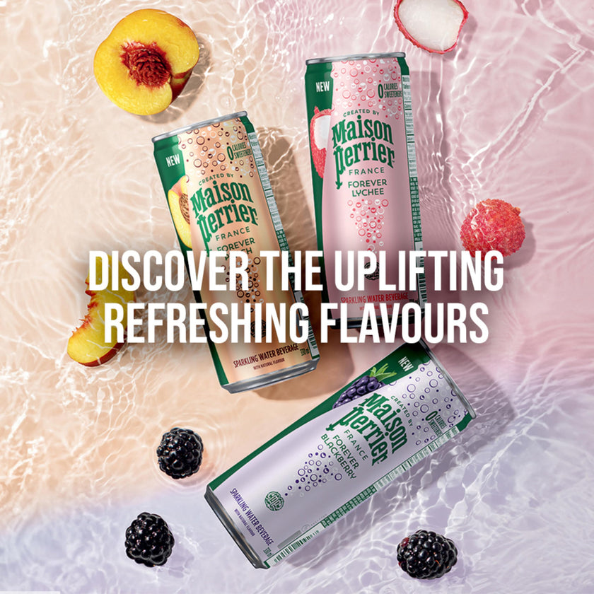 Maison Perrier Forever Grapefruit, Sparkling Water Beverage, 24 x 330ml 🍁 All In One Marketplace Canada