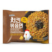 Paldo Stir-Fried Chicken Noodle with Spicy Soy Sauce