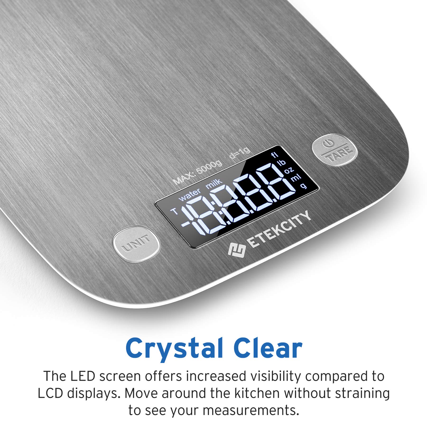 Etekcity Food Kitchen Scale, Digital Grams and Oz, 11lb/5kg 🍁 All In One Marketplace Canada