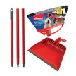 Vileda Pet Pro Broom with Step-On Dustpan and 3-Piece Handle | Remove 99% Dust and Dirt in One Sweep 🍁 All In One Marketplace Canada