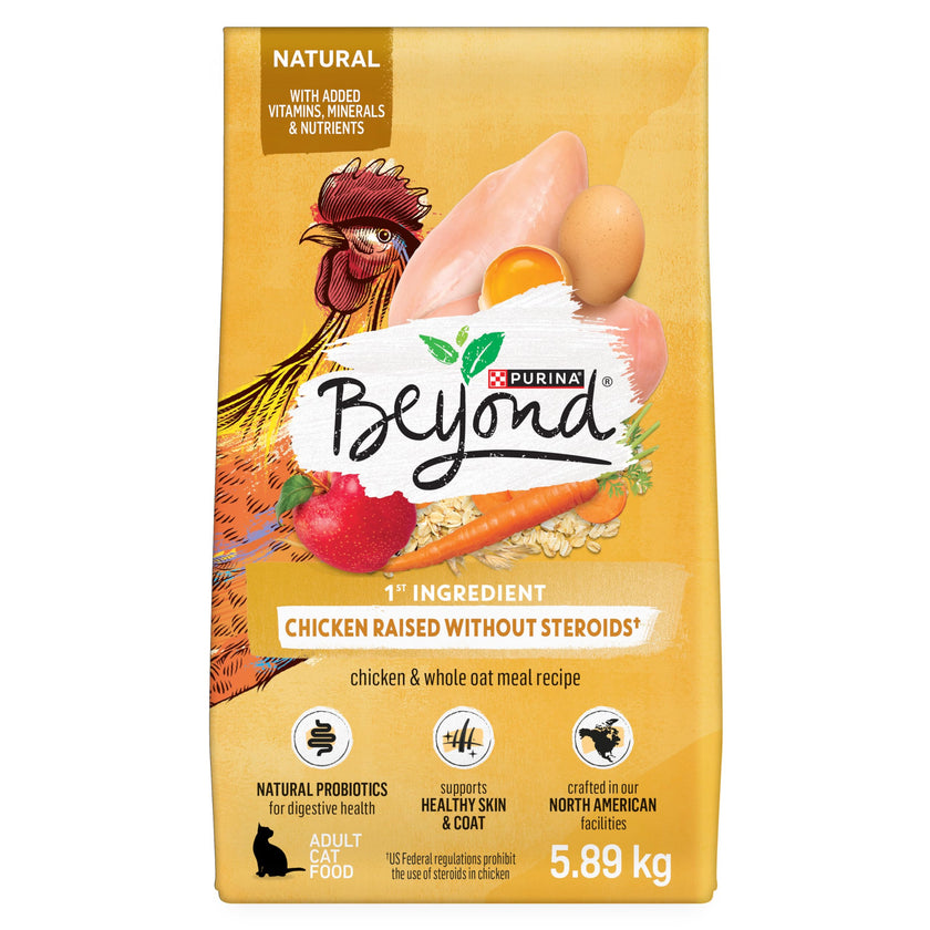 Beyond Dry Cat Food, Chicken & Whole Oatmeal 5.89kg 🍁 All In One Marketplace Canada