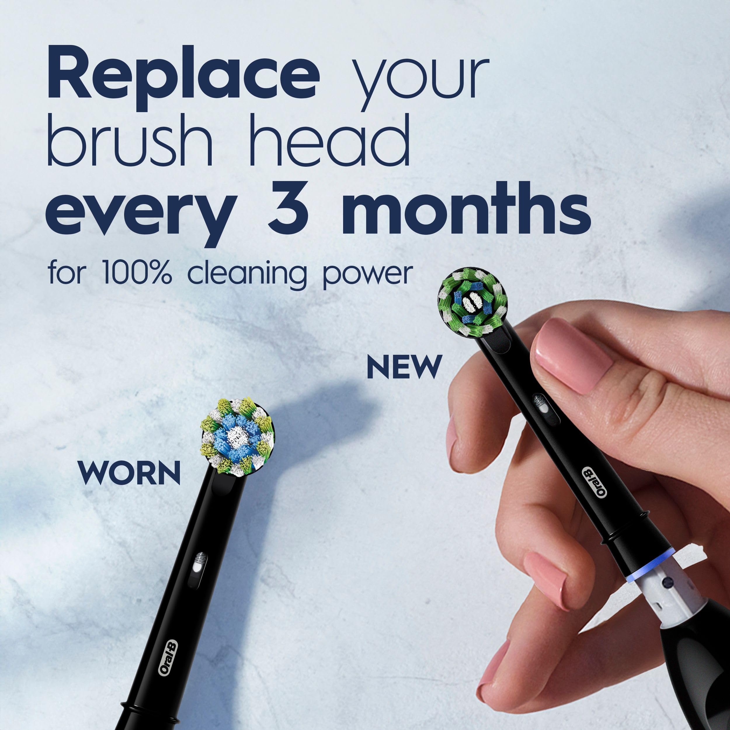 Oral B Pro Clean Battery Toothbrush, Deep Clean - Black, 1 Toothbrush, 1 Brush Head, Built-in Timer and batteries included 🍁 All In One Marketplace Canada