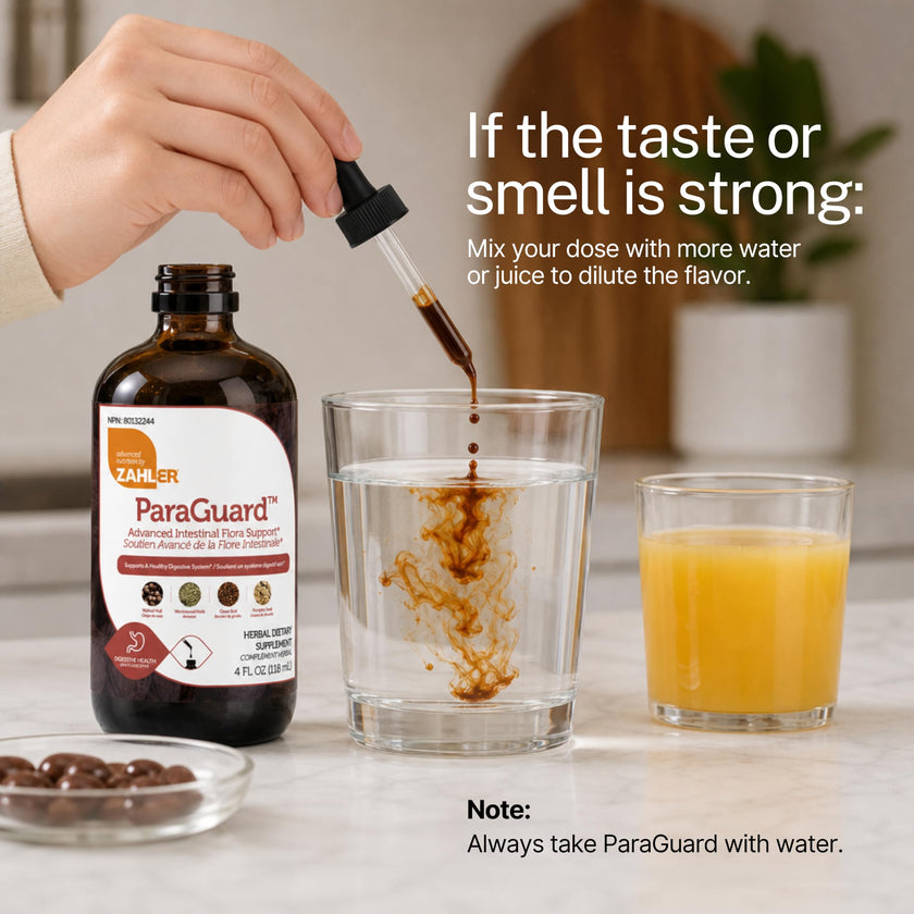 Zahler ParaGuard, Parasite Cleanse for humans. Advanced Colon Detox Cleanse and Gut Health Support, Contains Wormwood, Certified Kosher, 4OZ. 🍁 All In One Marketplace Canada