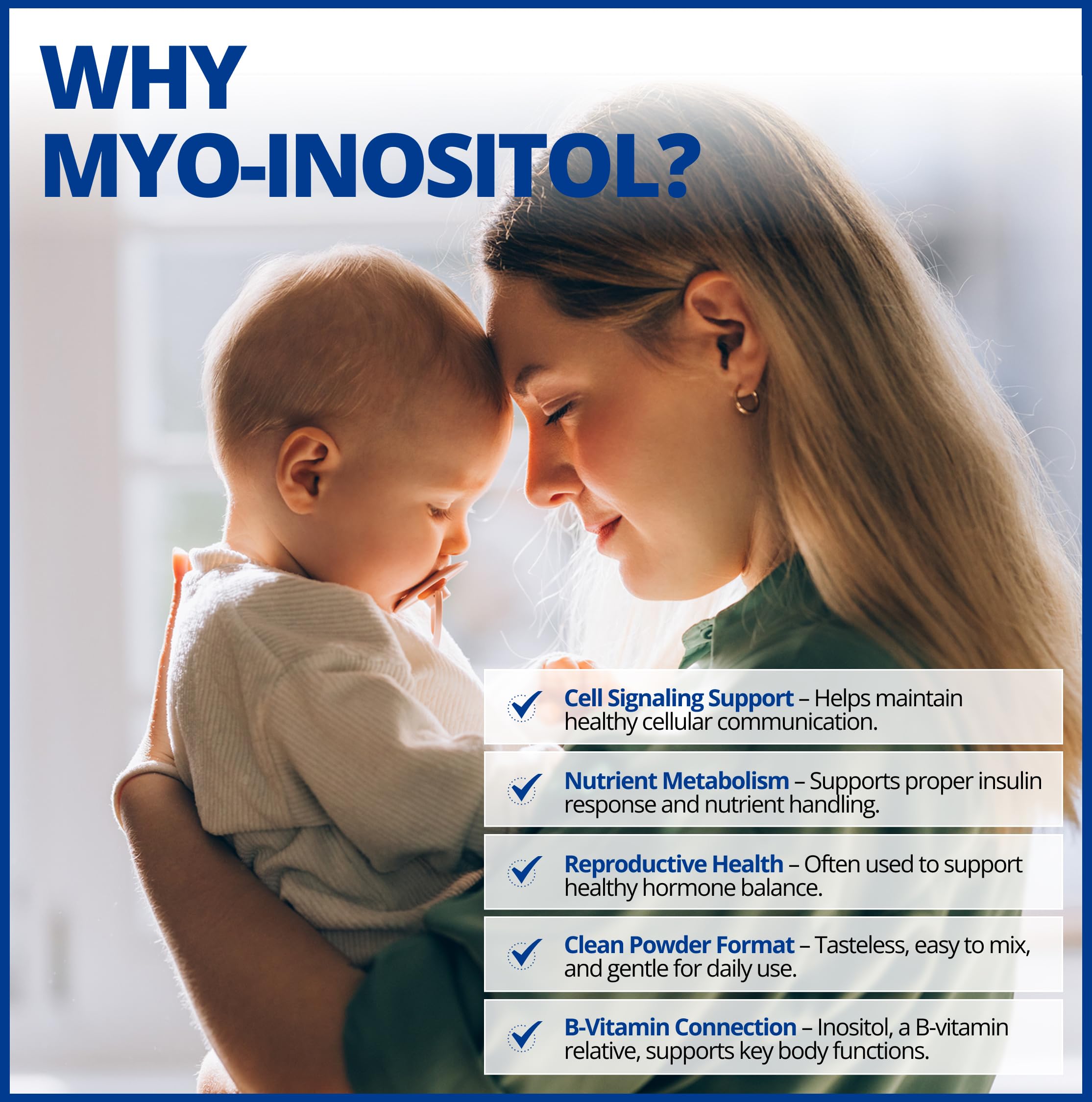 CanPrev Myo-Inositol Powder 500g, 125 Servings, PCOS Supplement for Women, Supports Glucose Metabolism, Ovulatory Function, Cellular Health and Wellness 🍁 All In One Marketplace Canada