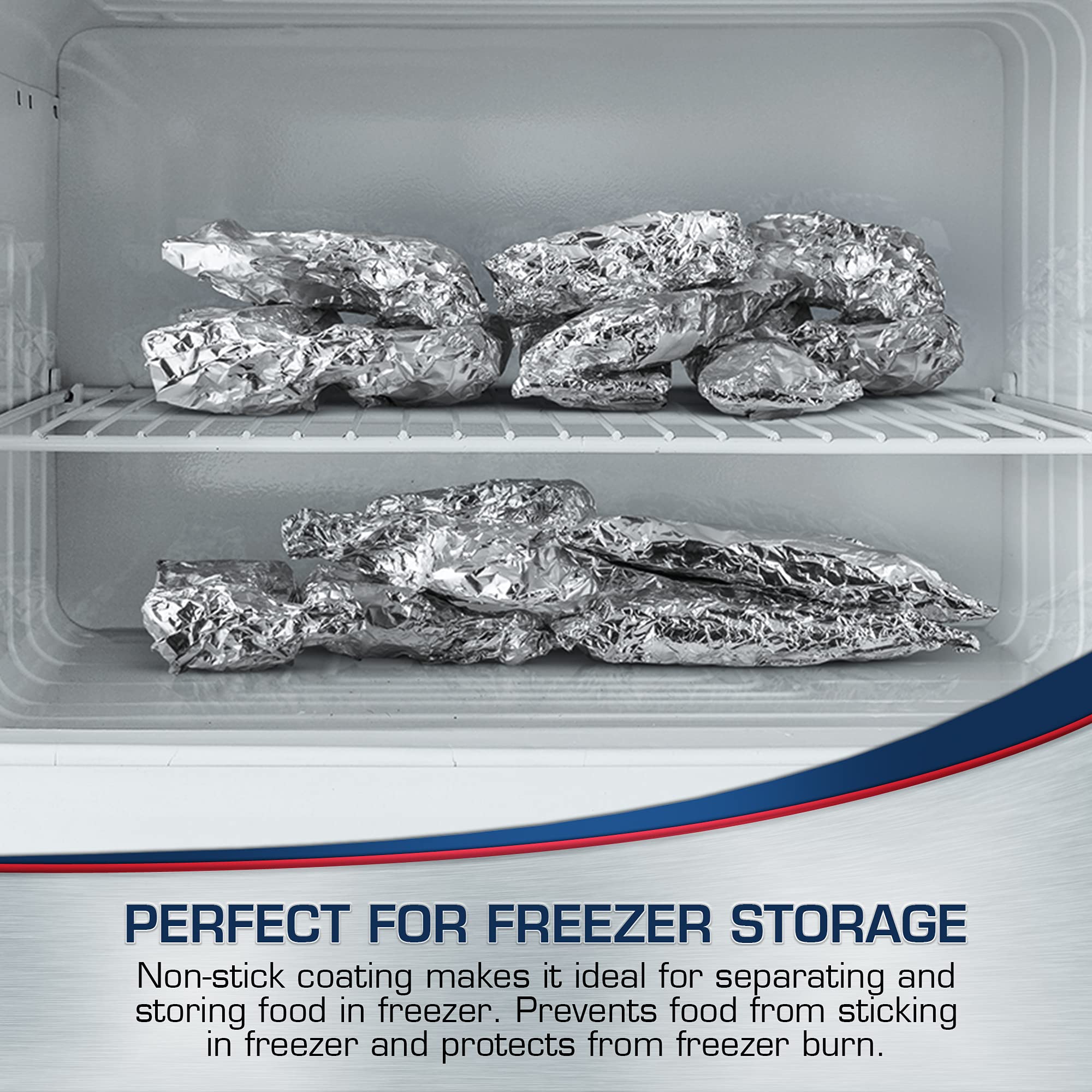 ALCAN Aluminum Foil Non-Stick Baking, 12 Inches x 80 Feet 2-count (Pack of 2), Silver 🍁 All In One Marketplace Canada