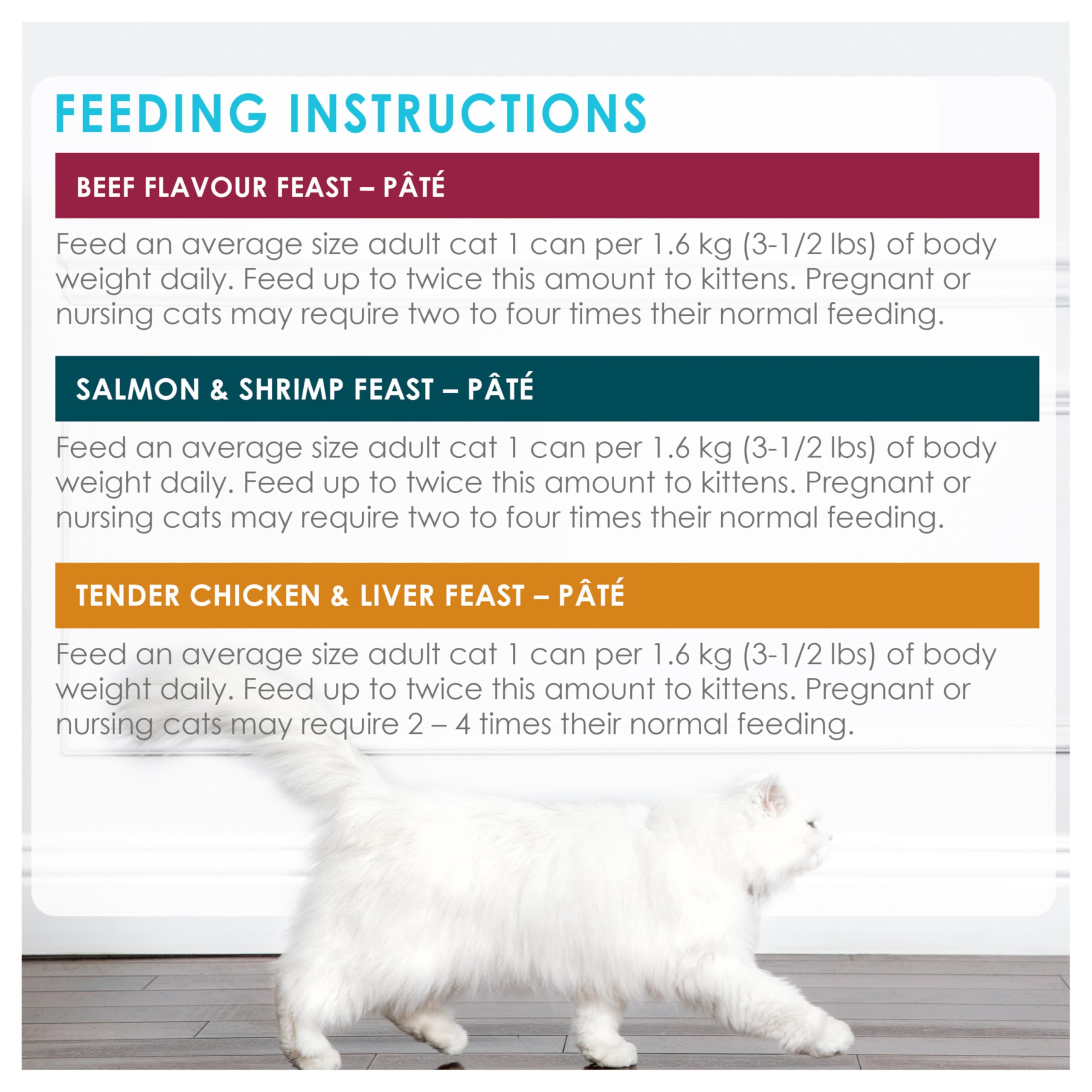 Fancy Feast Wet Cat Food, Pate Assorted Variety Pack 3 Flavours - 85 g Can (24 Pack) 🍁 All In One Marketplace Canada