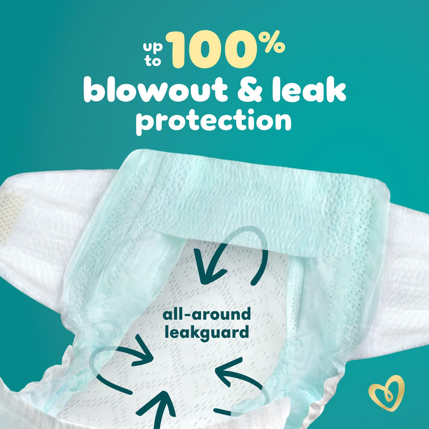 Pampers Swaddlers Diapers, Size 3, Absorbent, Keeps Baby Dry and Comfortable, Skin Safe Disposable Baby Diaper, 1 Pack (Count of 132) 🍁 All In One Marketplace Canada