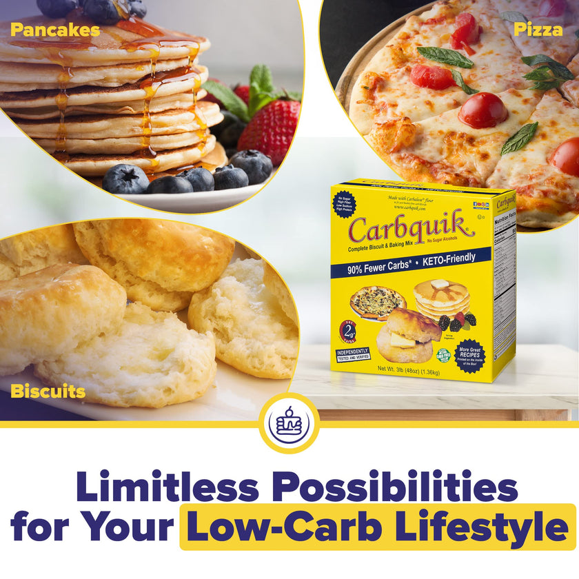 Carbquik Baking Mix, 3 lb (48 oz) by Carbquik 🍁 All In One Marketplace Canada