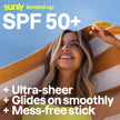 ATTITUDE Mineral Sunscreen Stick SPF 50, Broad Spectrum Zinc Oxide, EWG Verified, Non-Nano, Mess-Free Stick for Face & Body, Lightweight Non-Greasy, Vegan, Unscented, 60 grams 🍁 All In One Marketplace Canada