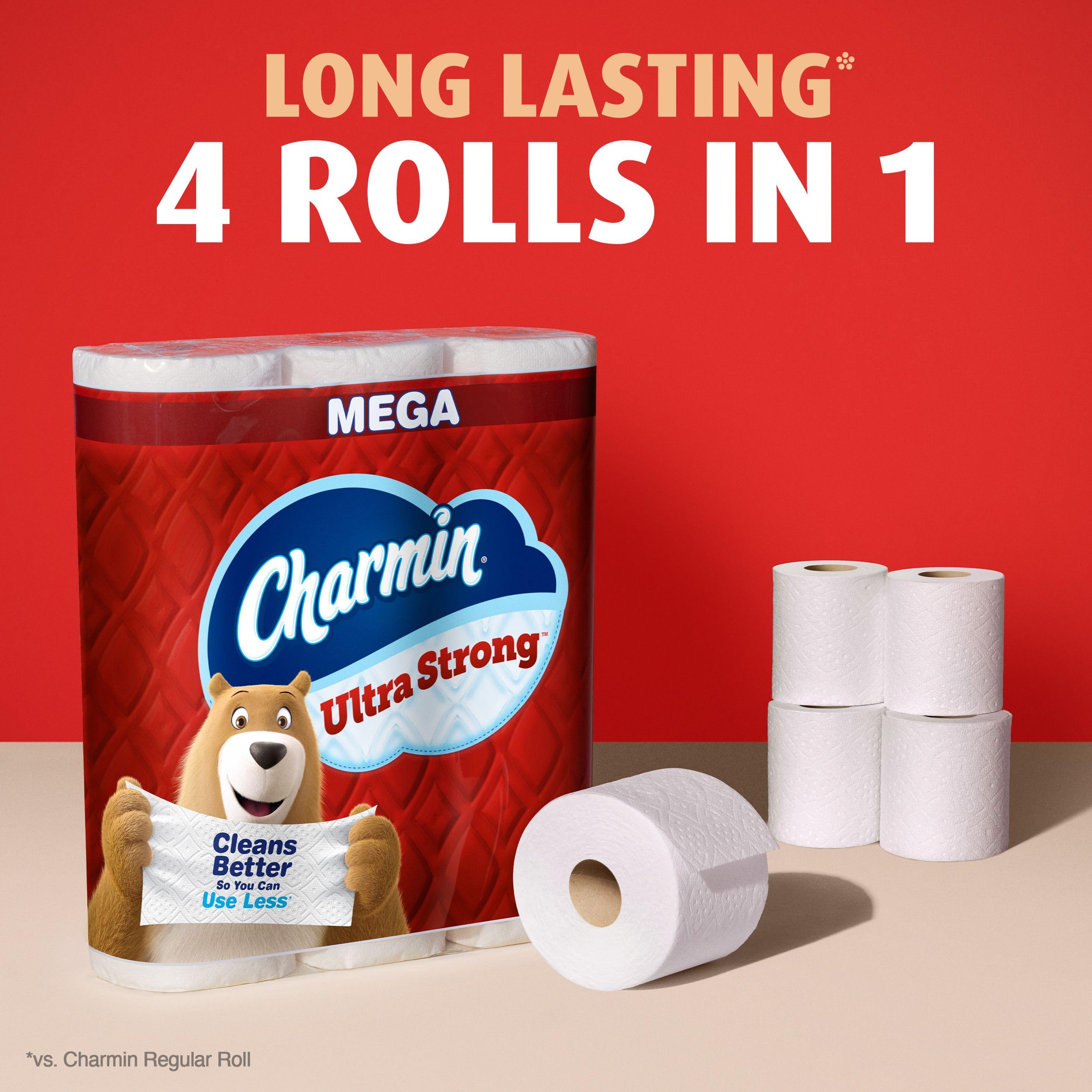 Charmin Toilet Paper Ultra Strong, 18 Mega Rolls = 72 Regular Rolls 🍁 All In One Marketplace Canada