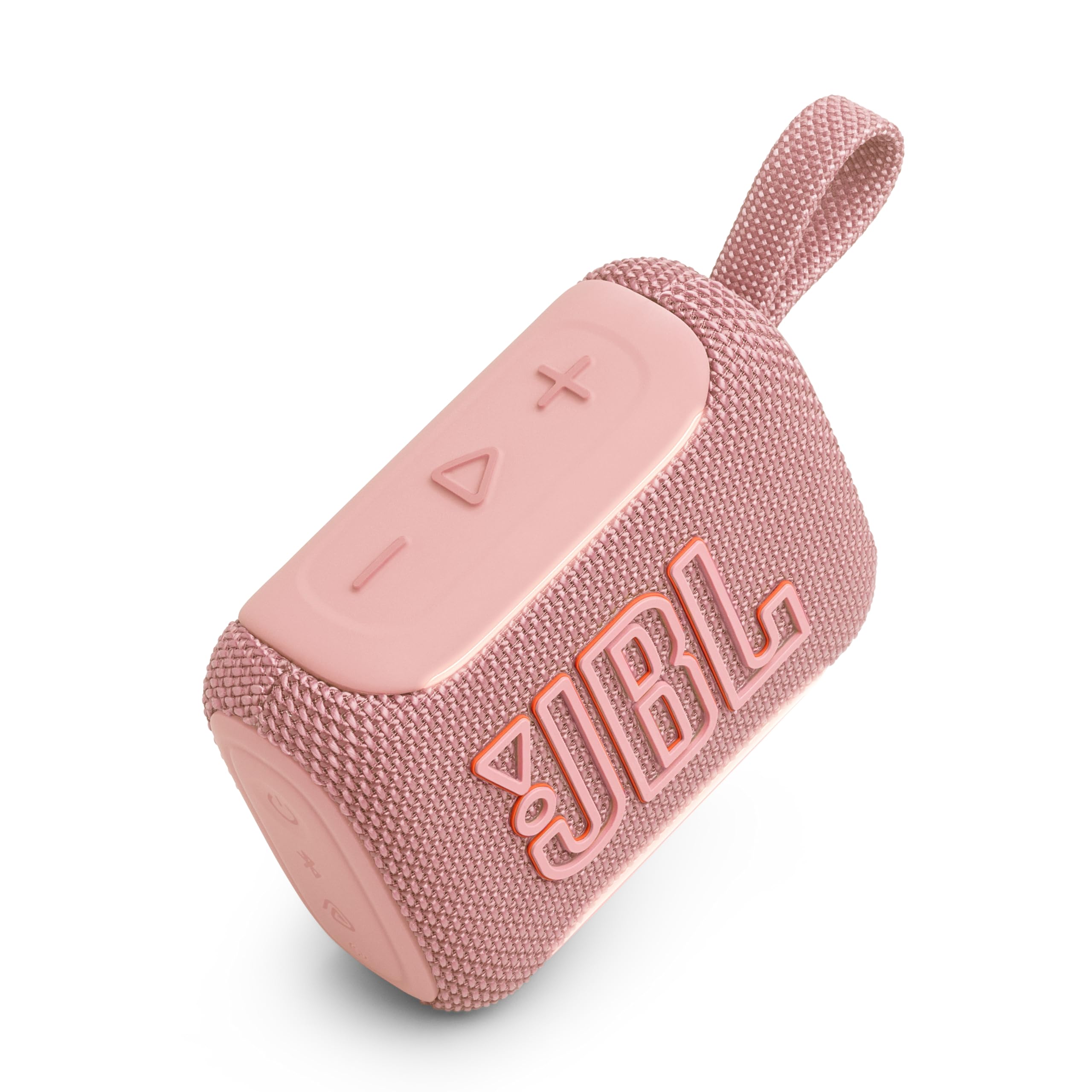 JBL Go 5 - Ultra-Portable Waterproof & Drop-Proof Speaker with JBL Legendary Sound & Ambient Edge Lighting, AirTouch Instant Stereo Pairing or Link Multiple Compatible Speakers via Auracast™ (Pink) 🍁 All In One Marketplace Canada