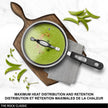 Starfrit The Rock 2.8L (3Qt) Non-Stick Saucepan - Durable Forged Aluminum - Oven Safe - PFOA Free - Easy to Clean - Black 🍁 All In One Marketplace Canada