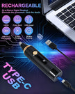 Nose Hair Trimmer 2026 Professional Nose Trimmer for Men and Women, Painless IPX7 Waterproof Eyebrow & Facial Hair Removal,USB Rechargeable with LED Display Dual-Edge Blades, Black 🍁 All In One Marketplace Canada