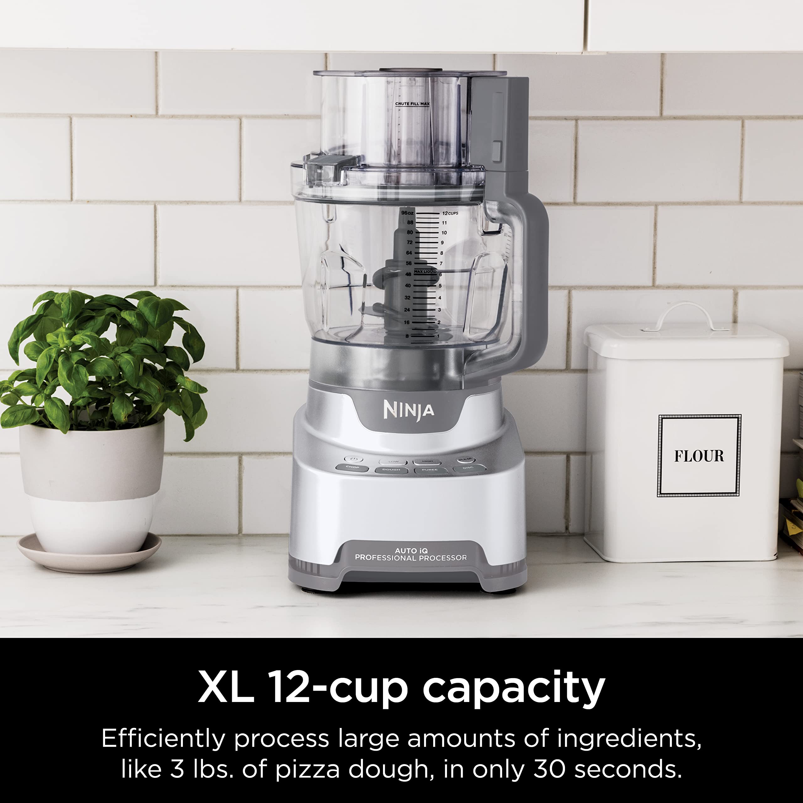 Ninja Professional XL Food Processor, NF700C, 1000W, 12-Cup/2.8L 🍁 All In One Marketplace Canada