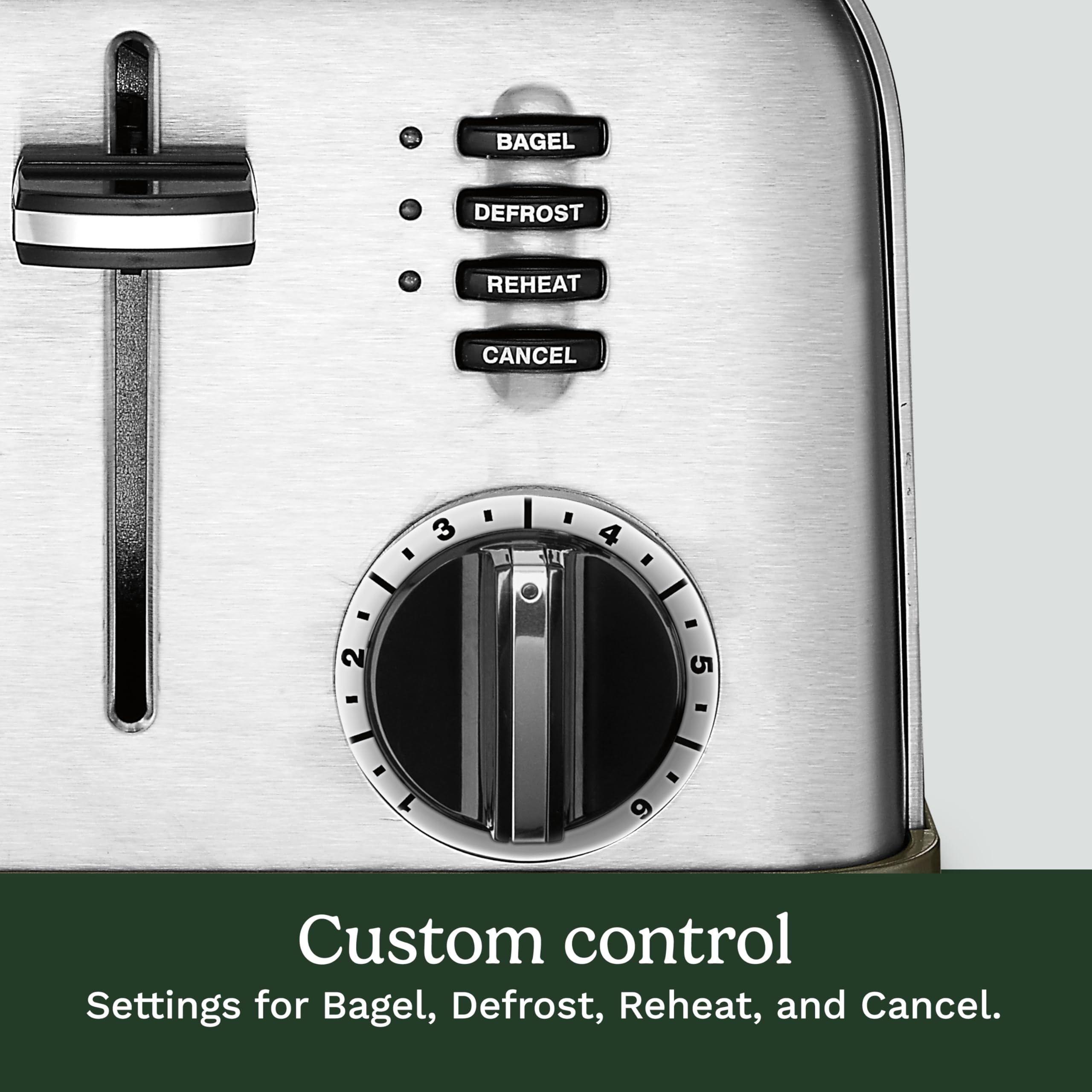 Cuisinart 4-Slice Toaster, 6-browning Levels, Brushed Silver (CPT-180C) 🍁 All In One Marketplace Canada