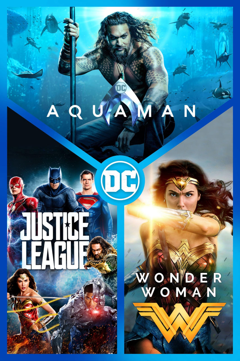 DC 3-Film DC Collection (3pk) (BIL/DVD