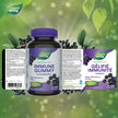 Nature's Way Sambucus Immune Support Gummies – Elderberry with Vitamin C & Zinc – Supports Immune Function and Relieves Cold & Flu Symptoms – Vegetarian, Gluten-Free for Adults & Kids 4+ – 60 Gummies 🍁 All In One Marketplace Canada