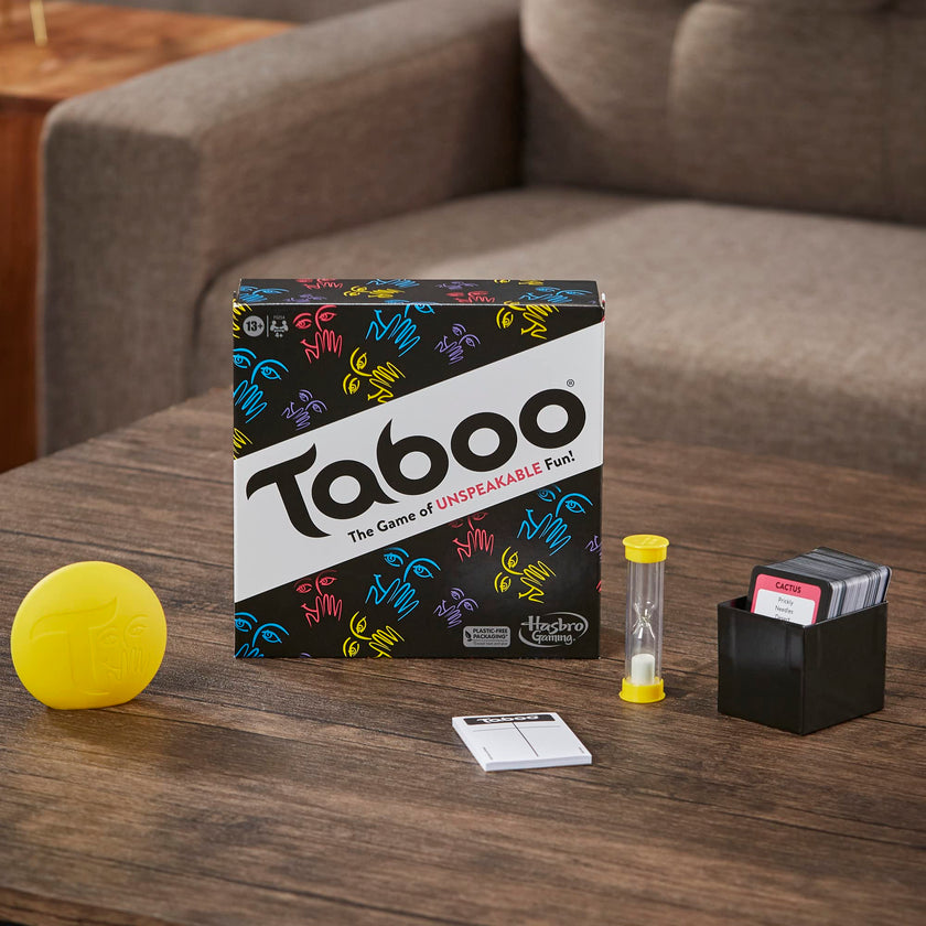 Taboo Classic Game, Party Word Guessing Game for Adults and Teens, Board Game for 4+ Players Ages 13 and Up (English) 🍁 All In One Marketplace Canada