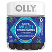 OLLY Men's Multi Gummy Supplement with no artificial flavours and colours Blackberry Blitz multivitamin to help support men's health 45 day supply 90 gummies 🍁 All In One Marketplace Canada