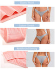 FINETOO 9 Pack Cotton Underwear for Women Sexy Low Rise Ribbed Hipster Breathable Soft Womens Bikini Panties Cheeky S-XL 🍁 All In One Marketplace Canada