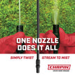 Chapin 22000 Pump Sprayer, 1G (4.5L), Lawn & Garden, Translucent Poly Tank, Funnel-Top, SureSpray, Anti-Clog Filter, Adjustable Cone Nozzle, 34