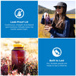 Nalgene 32 oz Wide Mouth Water Bottle, Cosmo w/Platinum 🍁 All In One Marketplace Canada