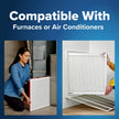 Filtrete 20x25x1 Furnace Filter, MPR 1000, MERV 11, Clean Living Basic Dust 3-Month Pleated 1-Inch Air Filters, 6 Filters 🍁 All In One Marketplace Canada