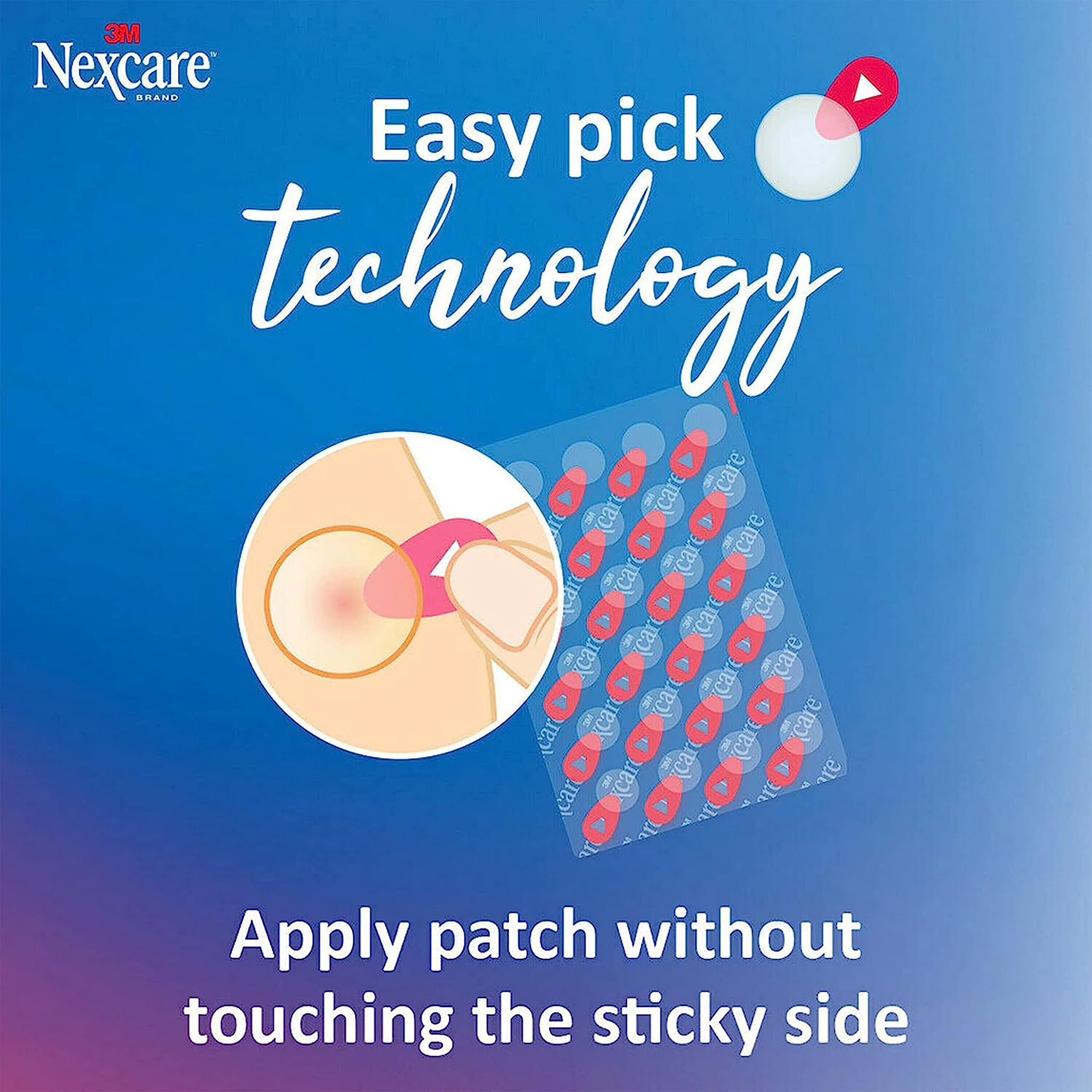 Nexcare Thin and Transparent Acne Patch, Skin Cover Absorbs Pus and Oil from Clogged Pores, Made with hydrocolloid, tab Allows for Easy Removal from Liner - 117 Pimple Patches 🍁 All In One Marketplace Canada