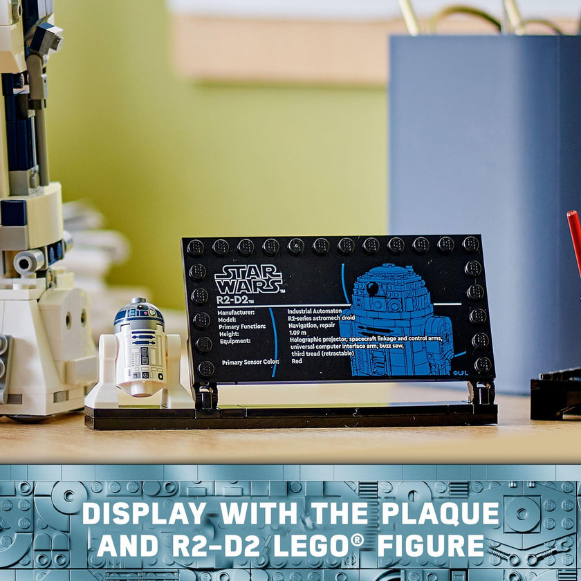 LEGO Star Wars R2-D2 Building Toy Set - Play or Display Star Wars Toy for Boys & Girls, Ages 10+ - Gift Ideas for Kids & Fans - Includes 25th Anniversary Darth Malak Minifigure - 75379 🍁 All In One Marketplace Canada