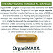 6X Strength Tongkat Ali 600 MG PER SINGLE CAPSULE 60,000 MG Equivalent 100:1 Extract Ratio Highest Potency, OrganiMAXX Longjack Eurycoma Longifolia Non-GMO Premium Tongkat Ali Supplement For Men. 🍁 All In One Marketplace Canada