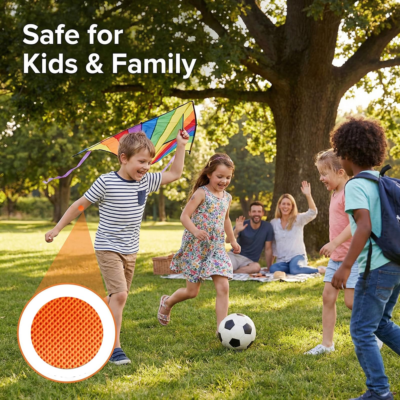 150 Count Natural Sticker Patch for Kids Adult Outdoor Indoor Travel Camping Hiking (Orange) 🍁 All In One Marketplace Canada