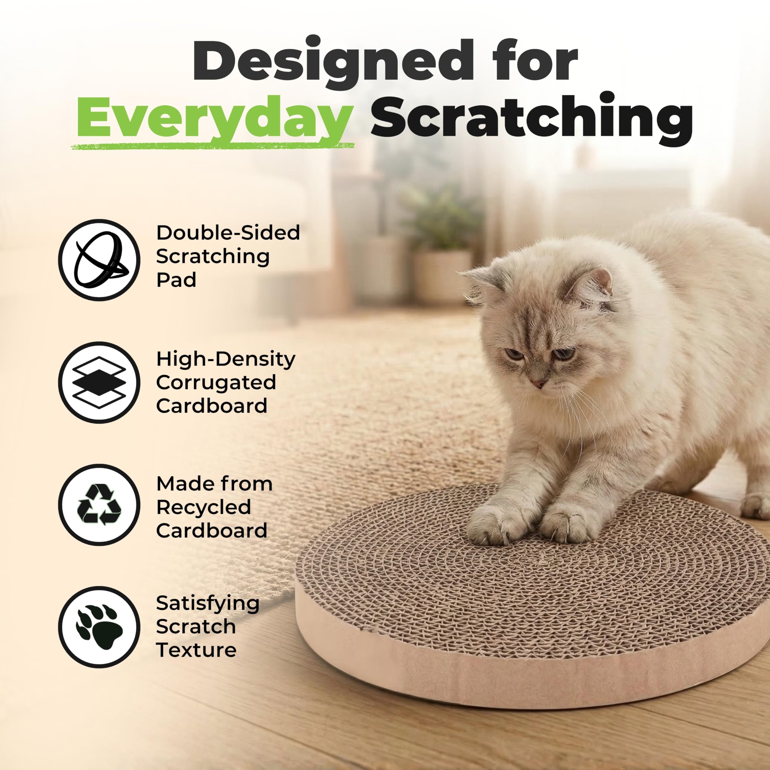 Best Pet Supplies Catify by Best Pet Supplies Spin and Scratch Replacement Pads (5 Pack) 🍁 All In One Marketplace Canada