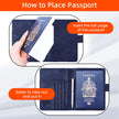 WALNEW RFID Blocking Passport Holder Travel Wallet Cover Case 🍁 All In One Marketplace Canada