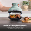 Ninja Crispi Portable Glass Air Fryer Cooking System – 4-Qt & 6-Cup CleanCrisp Containers, Nontoxic, Leak-Proof, Dishwasher Safe – Air Fry, Bake, Max Crisp, Recrisp FN101CGN (Canadian Version) 🍁 All In One Marketplace Canada