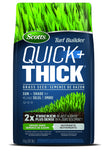 Scotts Turf Builder Quick + Thick Grass Seed (Sun and Shade Mix) - 4 kg |(576 sq Meters / 6,210 sq feet Coverage) Grow a Thick, Green Lawn Fast. for Areas that Experience Sun & Shade 🍁 All In One Marketplace Canada