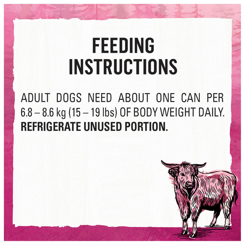 Beyond Wild Wet Dog Food, Ground Entrée Beef, Liver & Lamb (12 Pack) 🍁 All In One Marketplace Canada