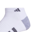 adidas Men's Cushioned 3-Pack Low-Cut Socks, White/Grey/Black, Large 🍁 All In One Marketplace Canada